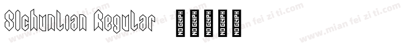 SIchunlian Regular字体转换